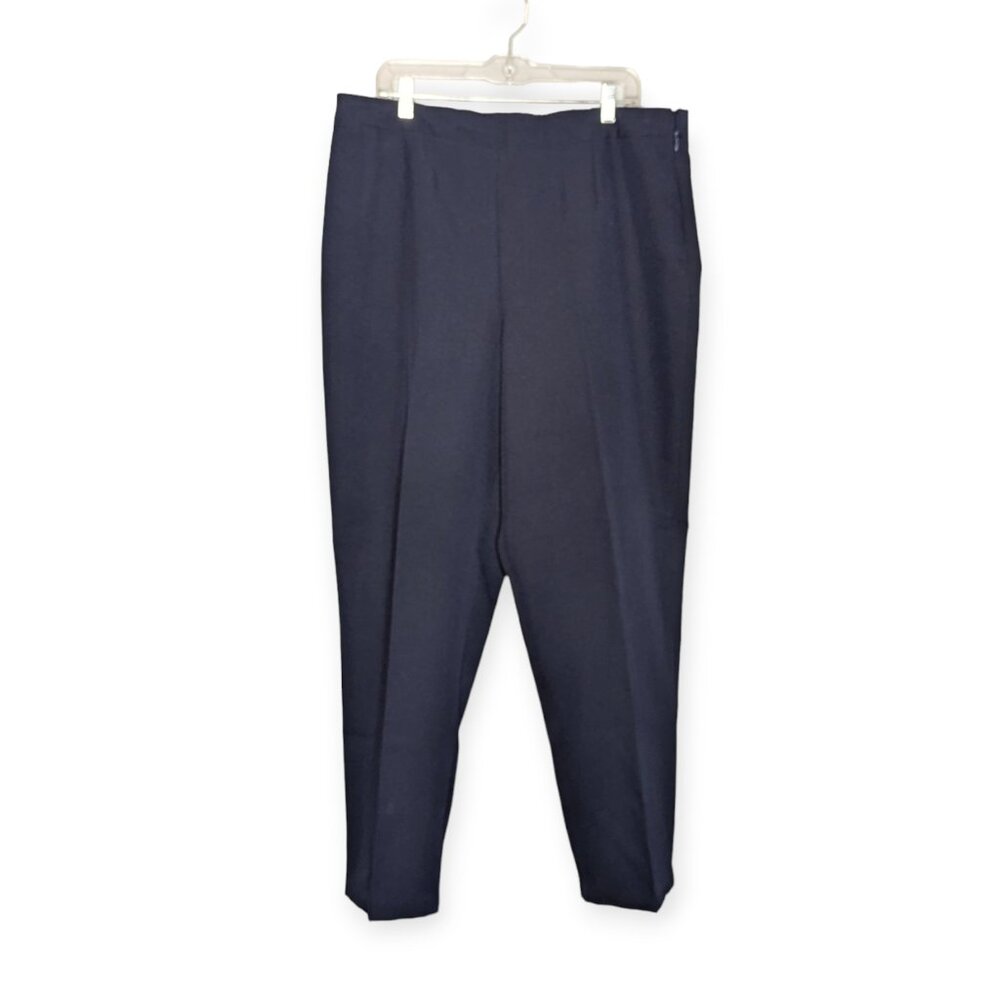 Liz Baker Navy Blue Dress Pants Size 18 Tall